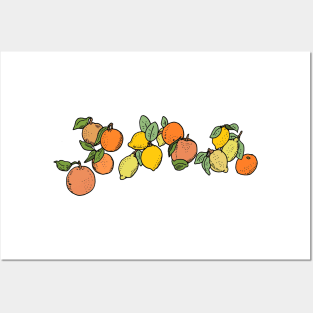 Oranges and lemons Posters and Art